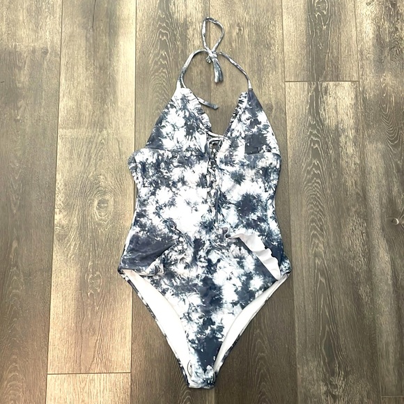 Tie Dye Swimsuit/Bodysuit (Can be worn as either) - Picture 1 of 1